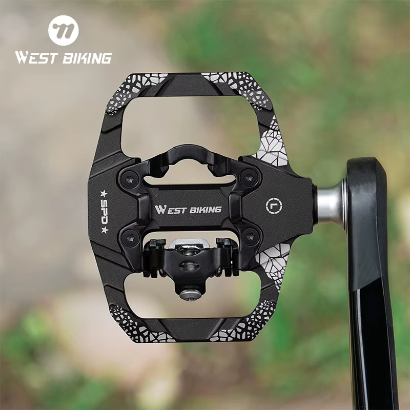 WEST BIKING – pédale à roulement DU 2 en 1