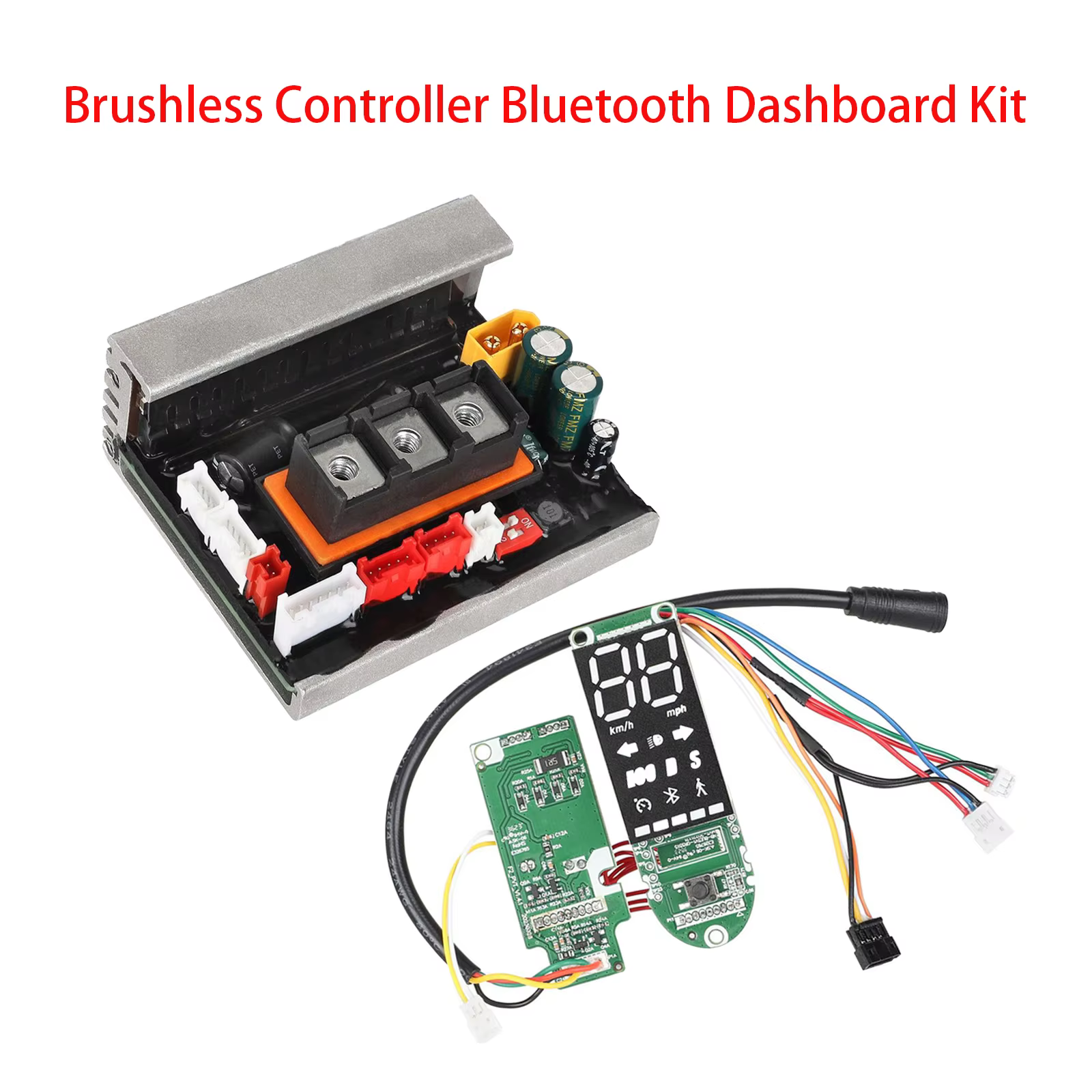 Pièces de rechange pour trottinette électrique Ninebot Segway F2 F2Plus F2Pro, contrôleur sans balais 36V, kit de tableau de bord Bluetooth