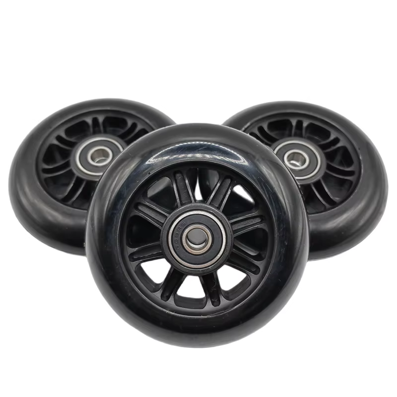 Roues de trottinette 90mm 100mm 110mm 85A avec roulements 3 roues/lot