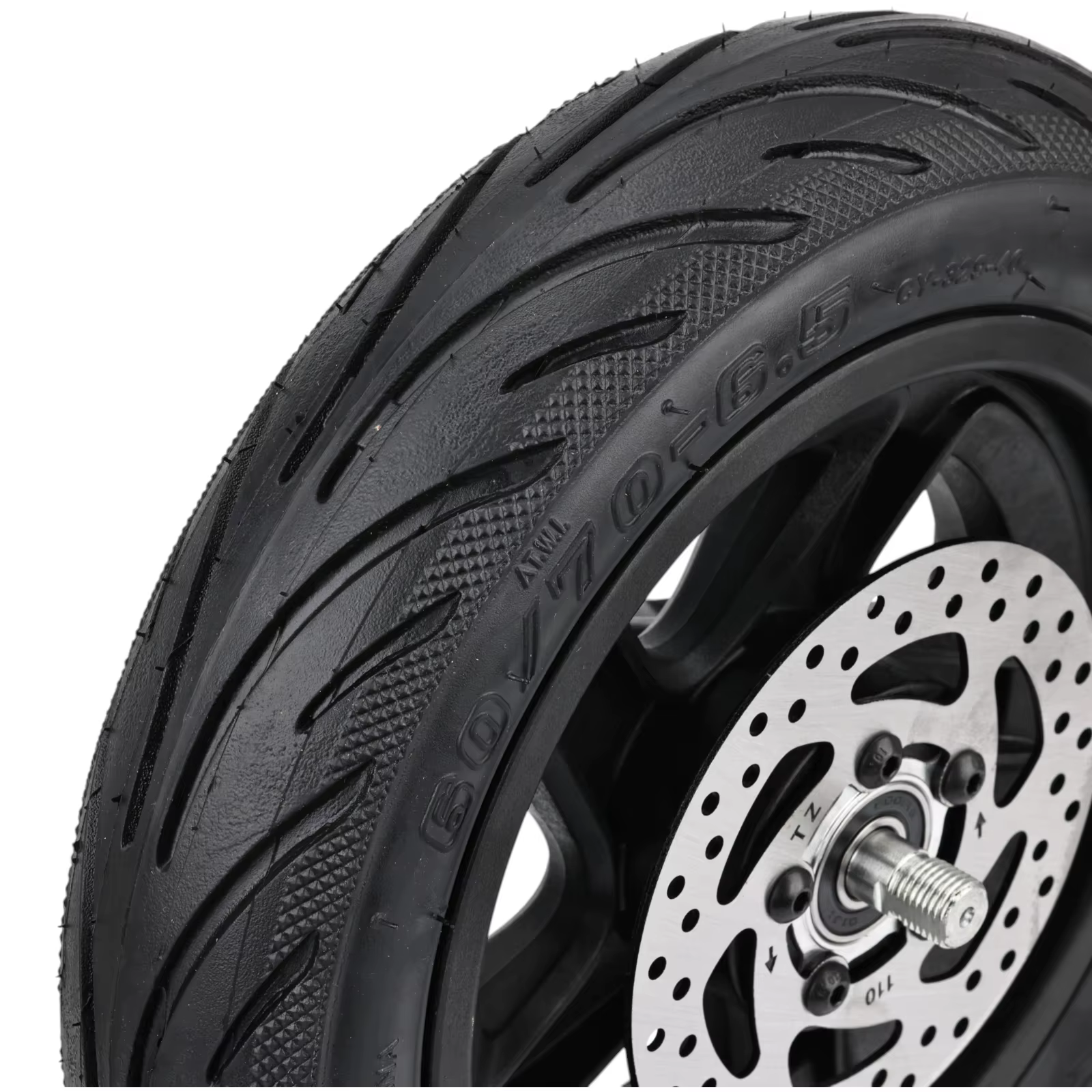 Ensemble de roue avant d'origine pour Scooter électrique Ninebot F2 F2pro F2plus 10 pouces 10*2.5