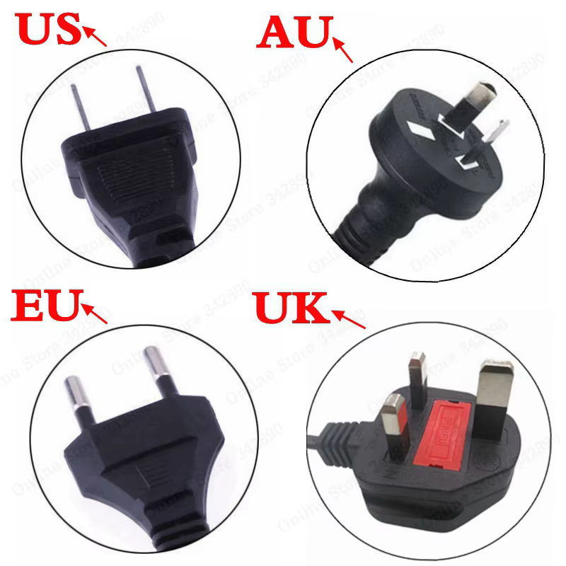 Chargeur de scooter 42V 3A pour Xiaomi Mijia M365 Pro Ninebot Es1 Es2 Es4