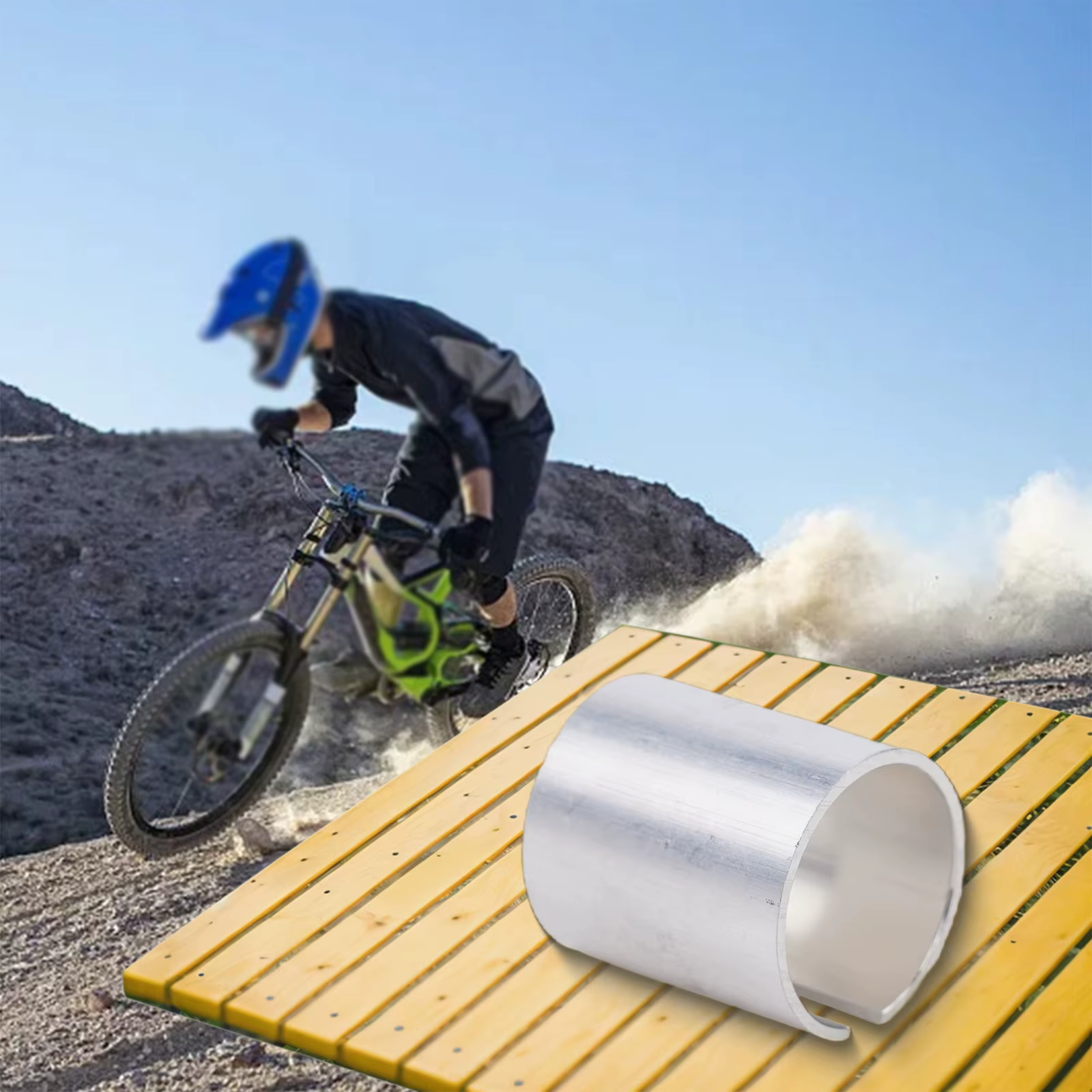 Cale de tige de vélo à utiliser avec tous les tiges de route ou BMX de 1 1/8 pouces