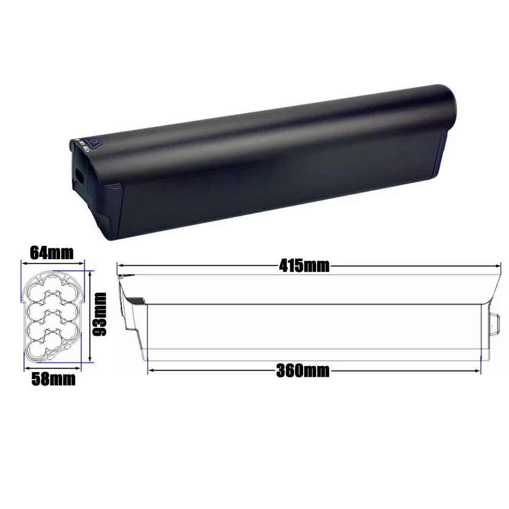 Jasion ebike EB5 Roamer batterie 36V 15.6Ah 48V 10.4Ah 12Ah 14Ah