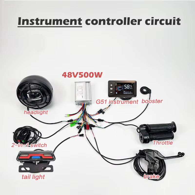 Super73 véhicule électrique 48V 400W500W550W1000W contrôleur ensemble complet de modification de circuit et mise à