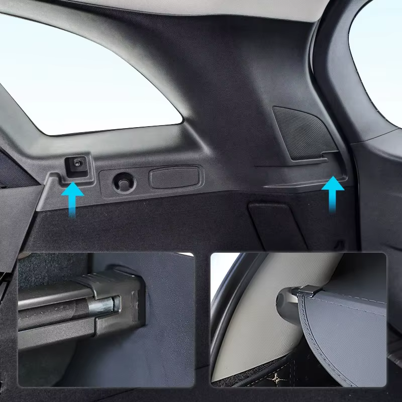 Housse de chargement rétractable pour Renault Koleos 2010 – 2023, bouclier de coffre étanche, accessoires automobiles