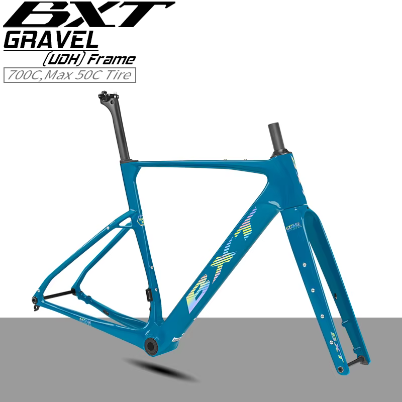 Cadre de vélo de gravier en fibre de carbone BXT T1000