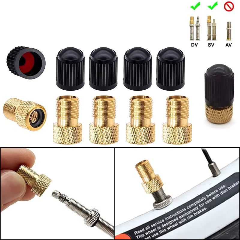 Adaptateur de convertisseur de pompe de Valve de vélo
