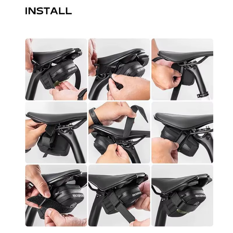 Mini sac de selle de vélo léger
