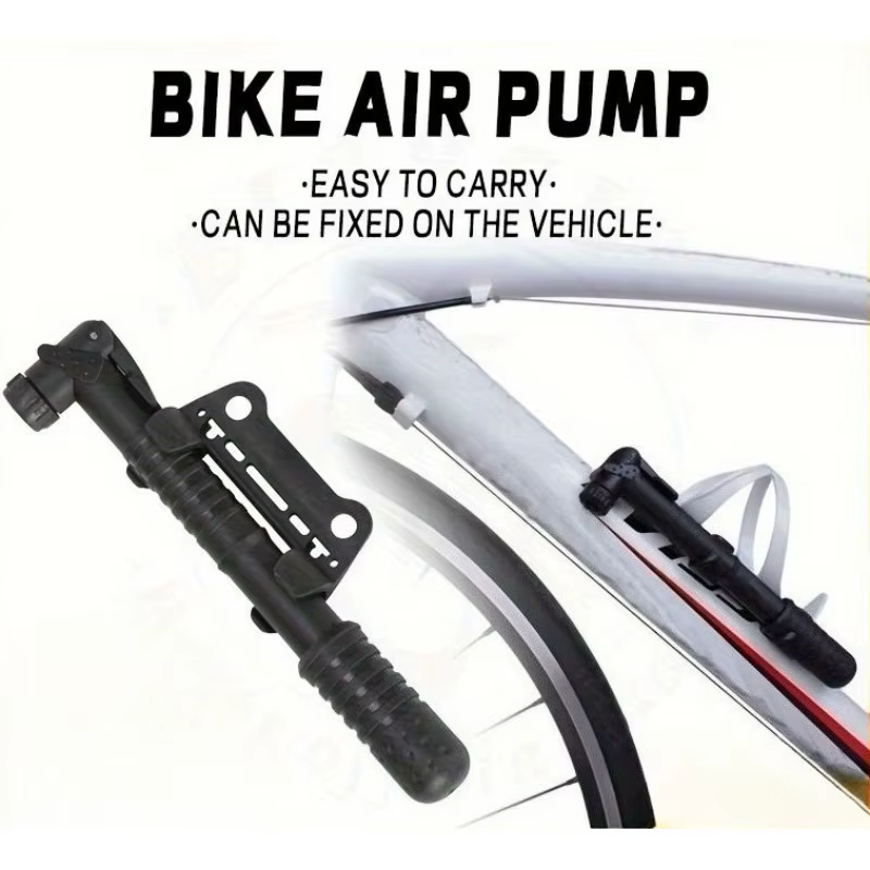 Mini pompe à vélo Portable avec support