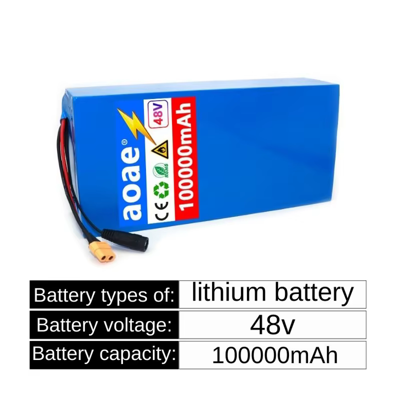 đ Batterie au lithium 100% 18650 originale 48V 100Ah 13s6p