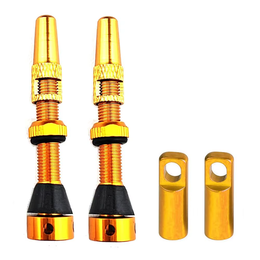1 paire de valves de pneus Tubeless 40mm/44mm/60mm