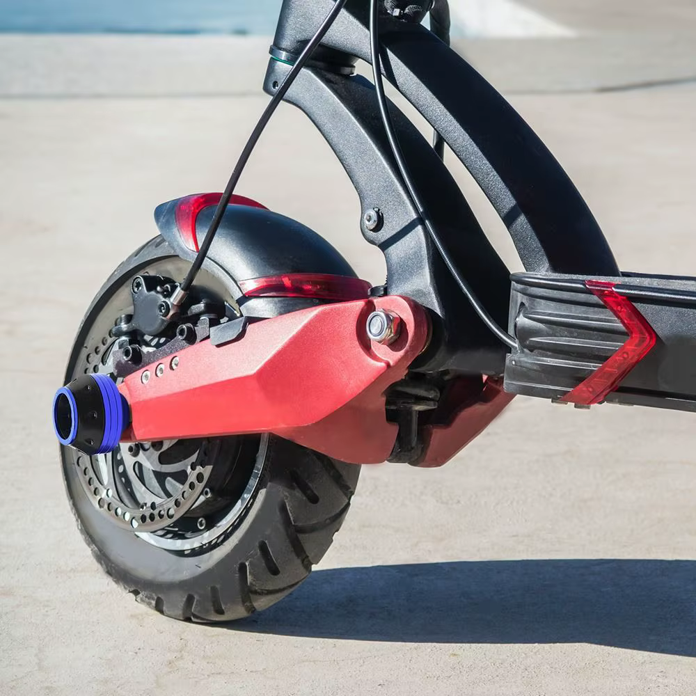 Accessoires pour trottinette électrique en alliage d'aluminium durable : Patins de protection antichoc et anti-chute