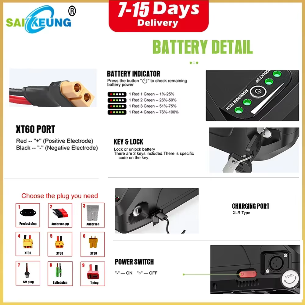 Hailong Batterie Velo 48v