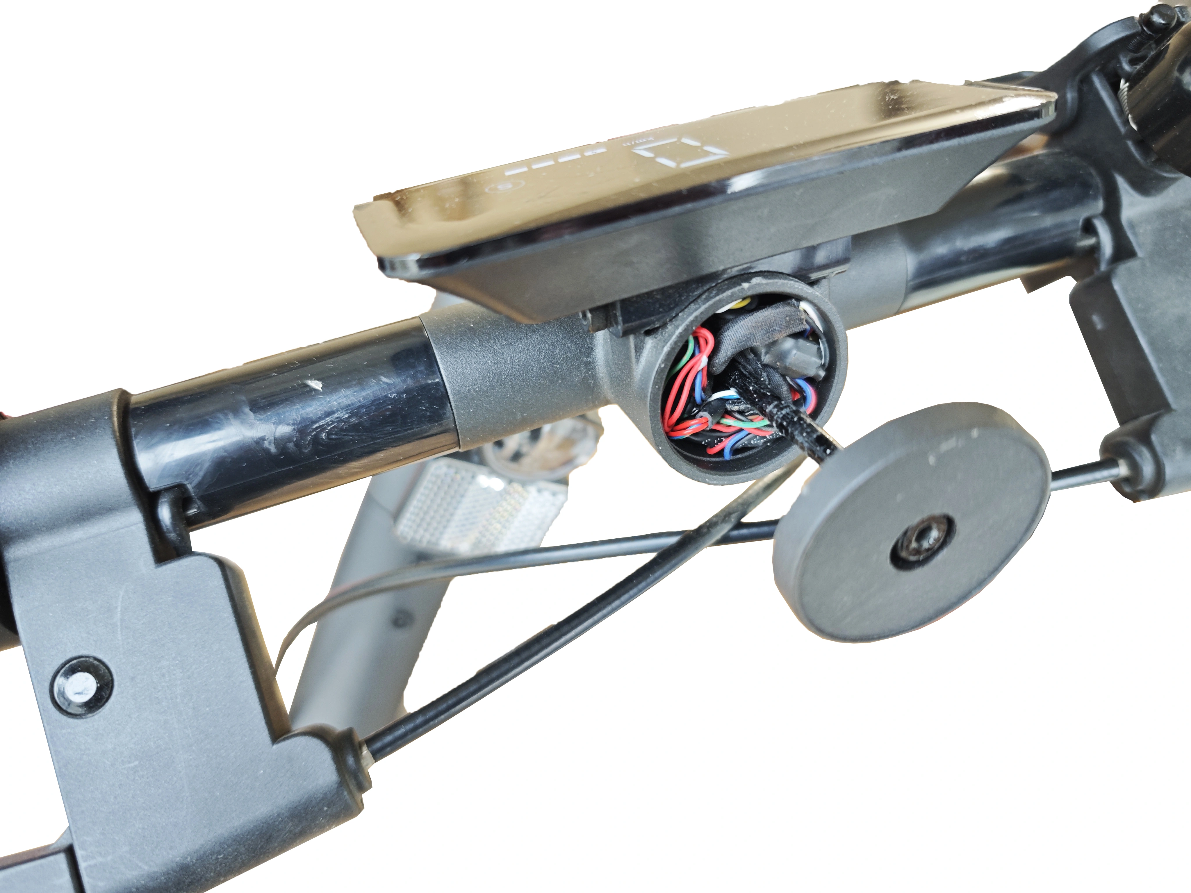 Couvercle avant de guidon de scooter Navee V25