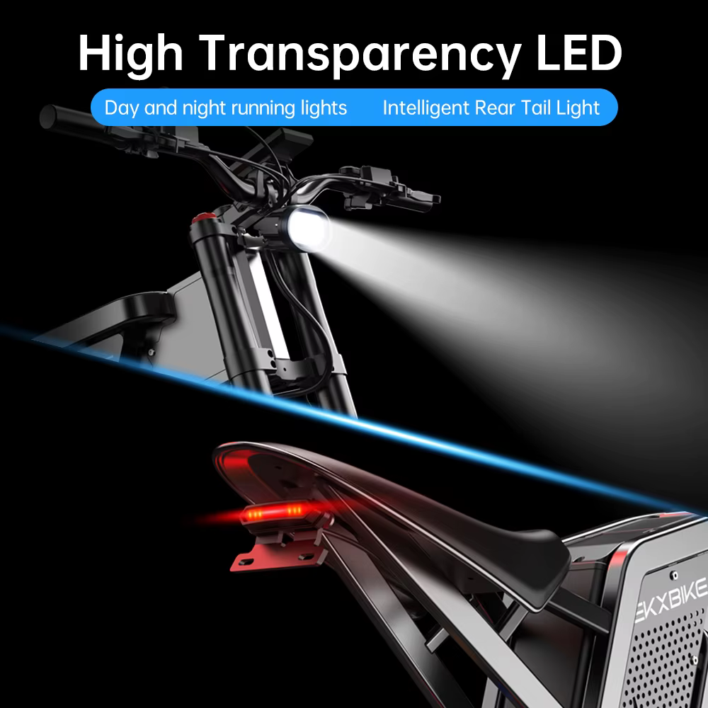 EKX X21 Max motos électriques 3000W moteurs sans engrenage sans brosse 60V30AH vitesse de la batterie au Lithium 85Kmh adulte hors route Ebike