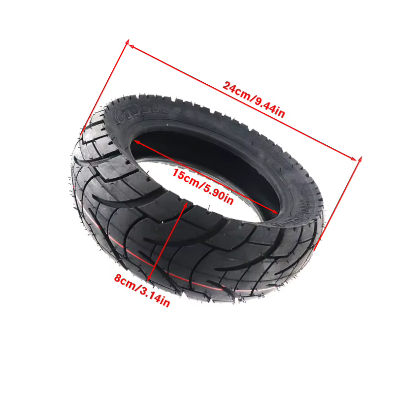 Chambre à air pour trottinette électrique 10x3.0 255x80 pour usage tout-terrain sur le modèle Speedual Grace 10 Zero