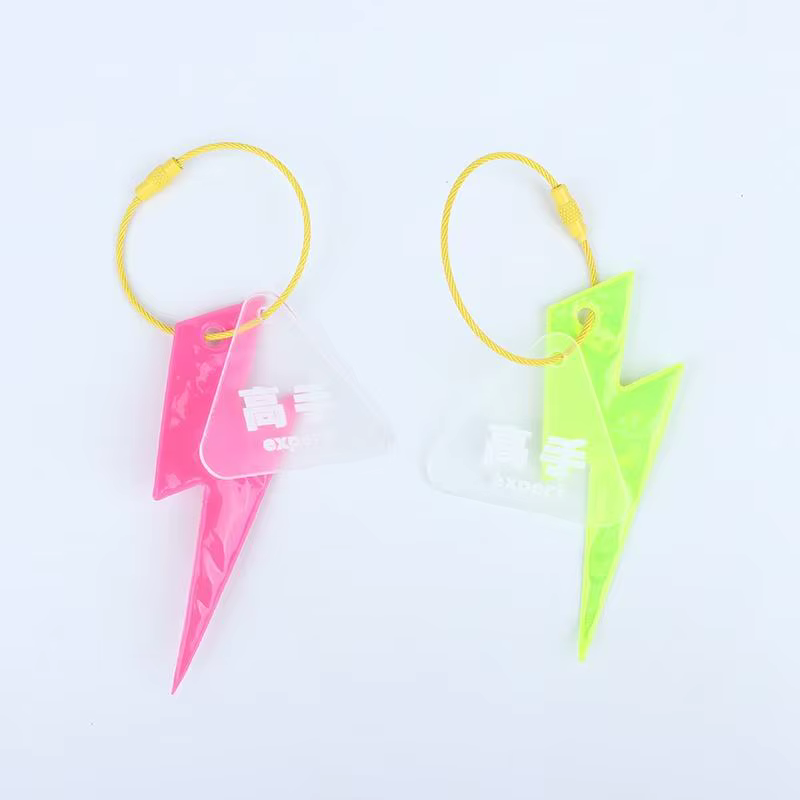 Pendentif réfléchissant pour vélo, avertissement de sécurité pour la conduite en extérieur, pendentif éclairant haute visibilité, durable, universel pour vélo de route