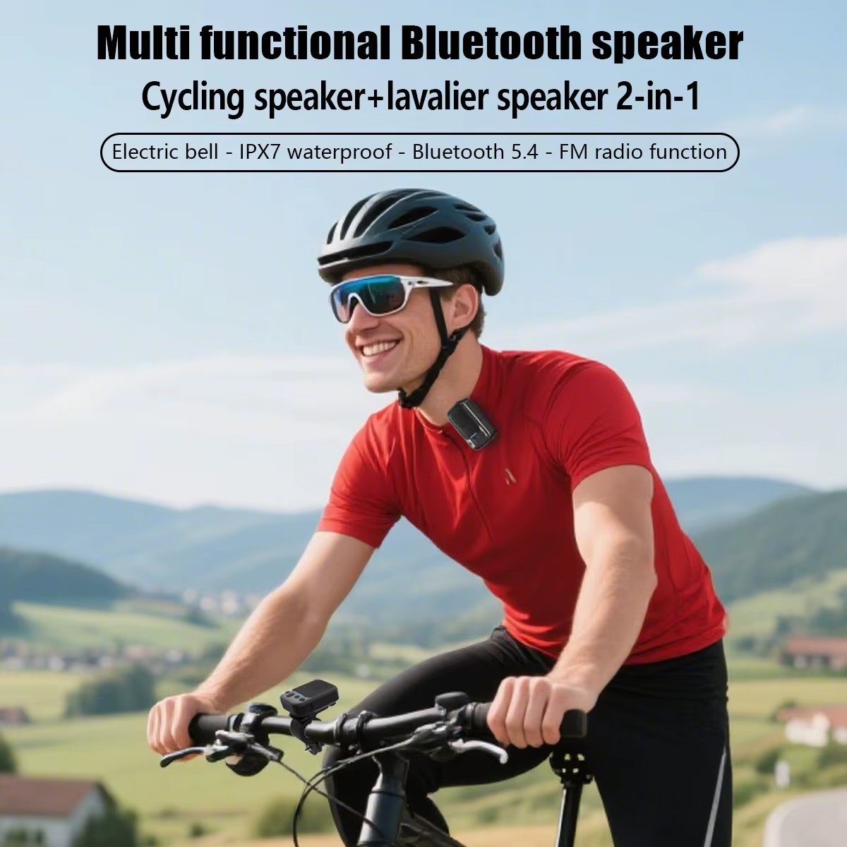Haut-parleurs Bluetooth pour vélo