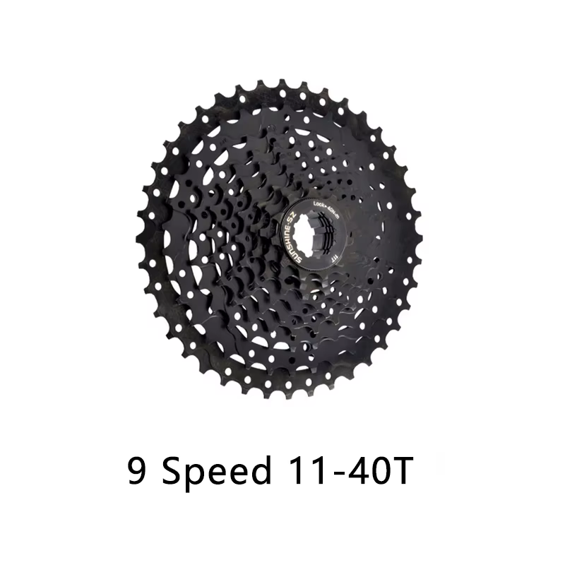 SUNSHINE 9 vitesses vtt vélo de route roue libre Cassette volant d'inertie 9S 25T 28T 32T 36T 40T 42T 46T 50T pour M370 M390 M4000 M590 Sram 9v