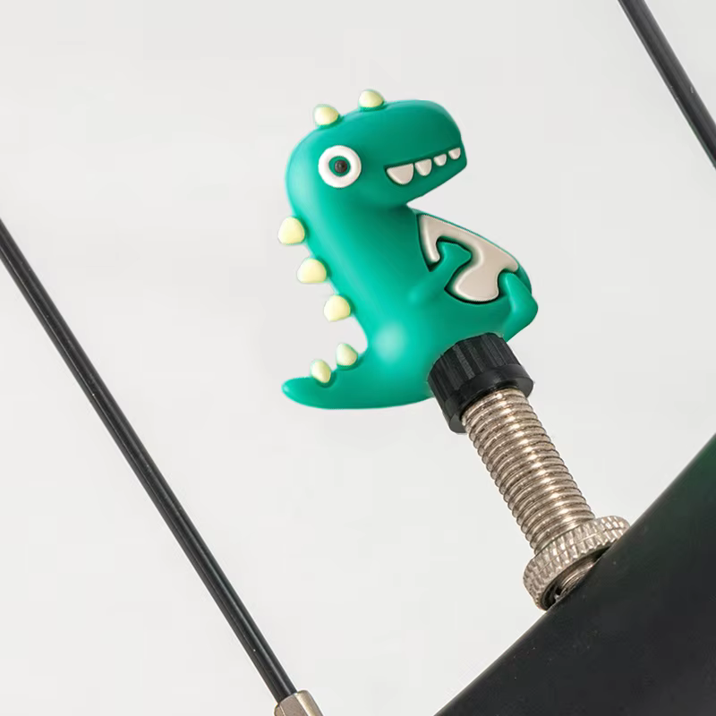 Capuchons de valve de vélo universels à motif de dessin animé