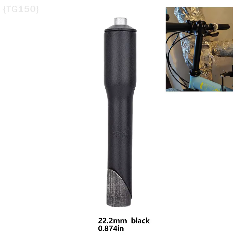 Extension de tige de vélo de 22.2mm, adaptateur de montage en aluminium pour direction sans fil de 1-1/8 pouces, pièce de vtt de route