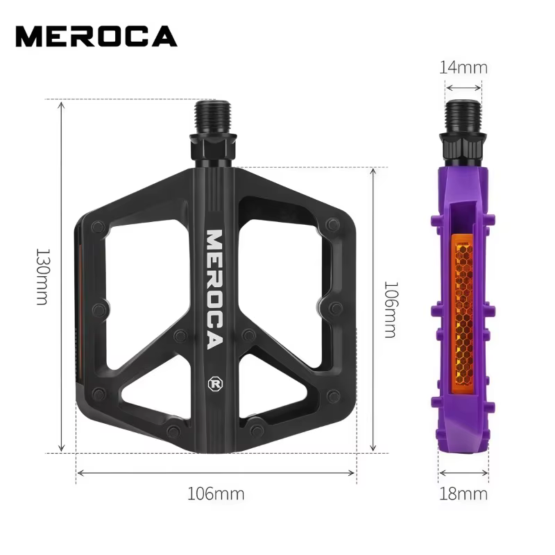 Pédales de vélo en nylon MEROCA