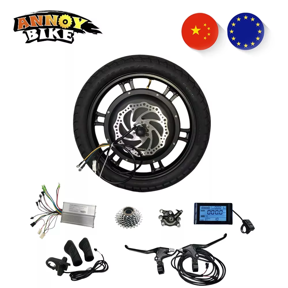 Kit de Conversion de vélo électrique de moto de moteur de moyeu Kit de Scooter