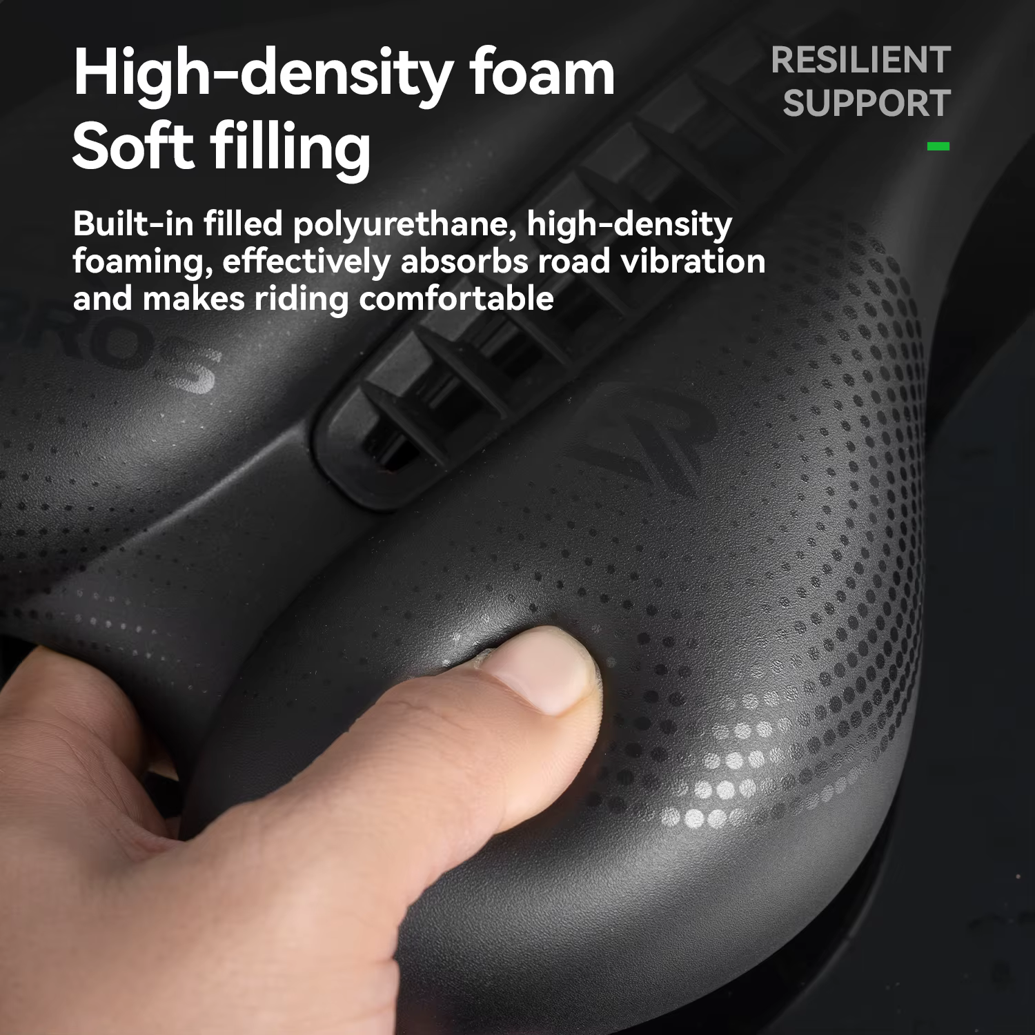 Selle de vélo ROCKBROS en cuir PU