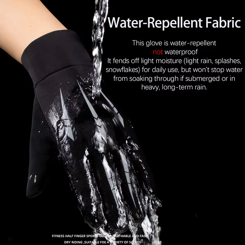 Gants de cyclisme d'hiver pour hommes
