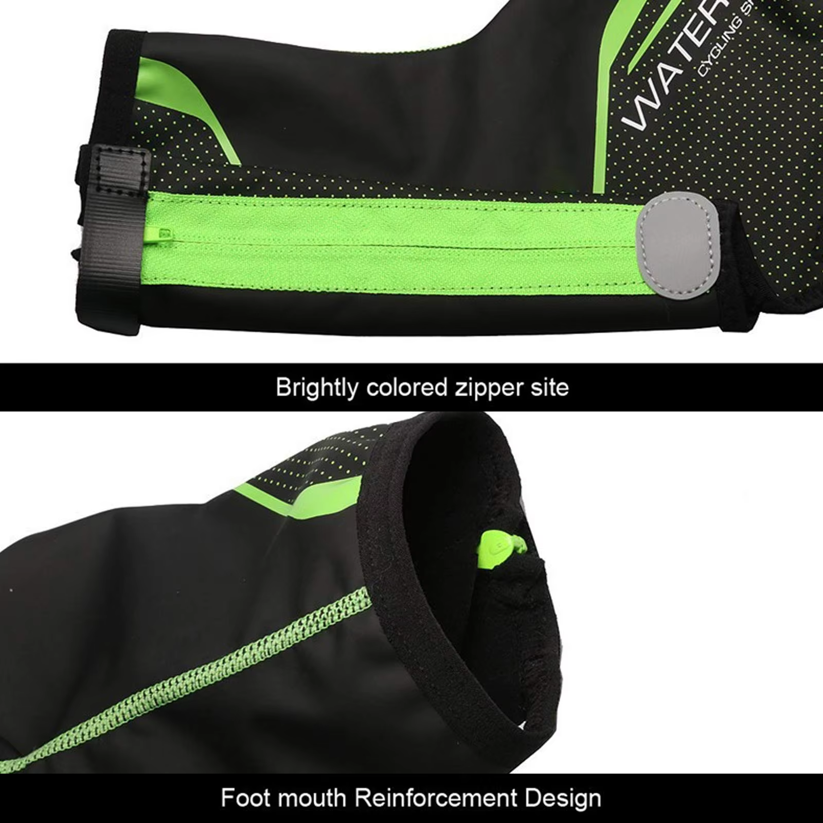 Couvre-chaussures de cyclisme imperméables et coupe-vent pour hommes et femmes