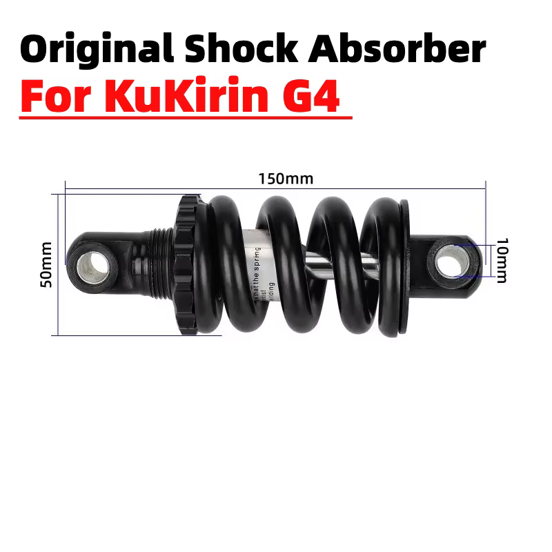 Amortisseur d'origine pour trottinette électrique KuKirin G4, amortisseur avant et arrière, accessoires de remplacement