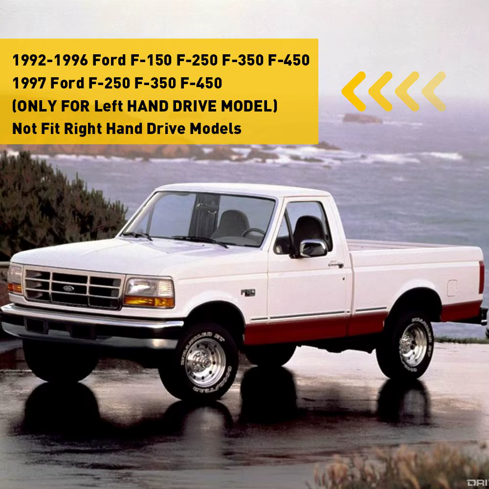 Pour Ford F150 F-150 F250 F350 F450 1992 1993 1994 1995 1996 accessoires couverture de tableau de bord tapis de tableau de bord pare-soleil panneau d'instrument tapis