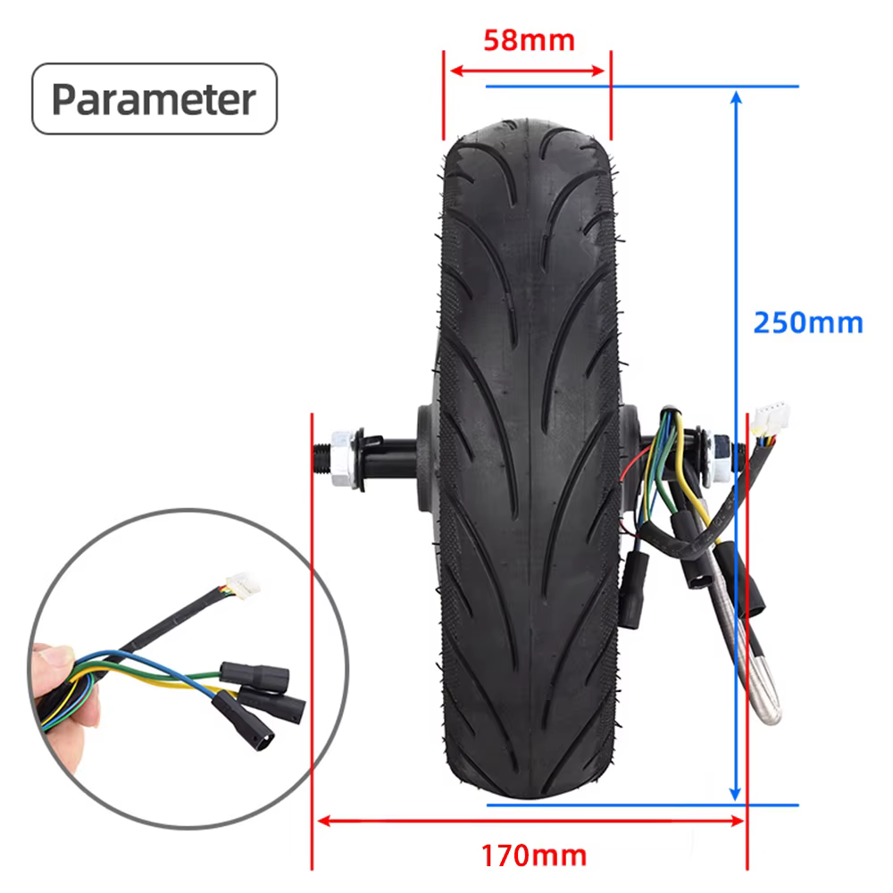 Roue motrice arrière pour scooter électrique Ninebot Max G30