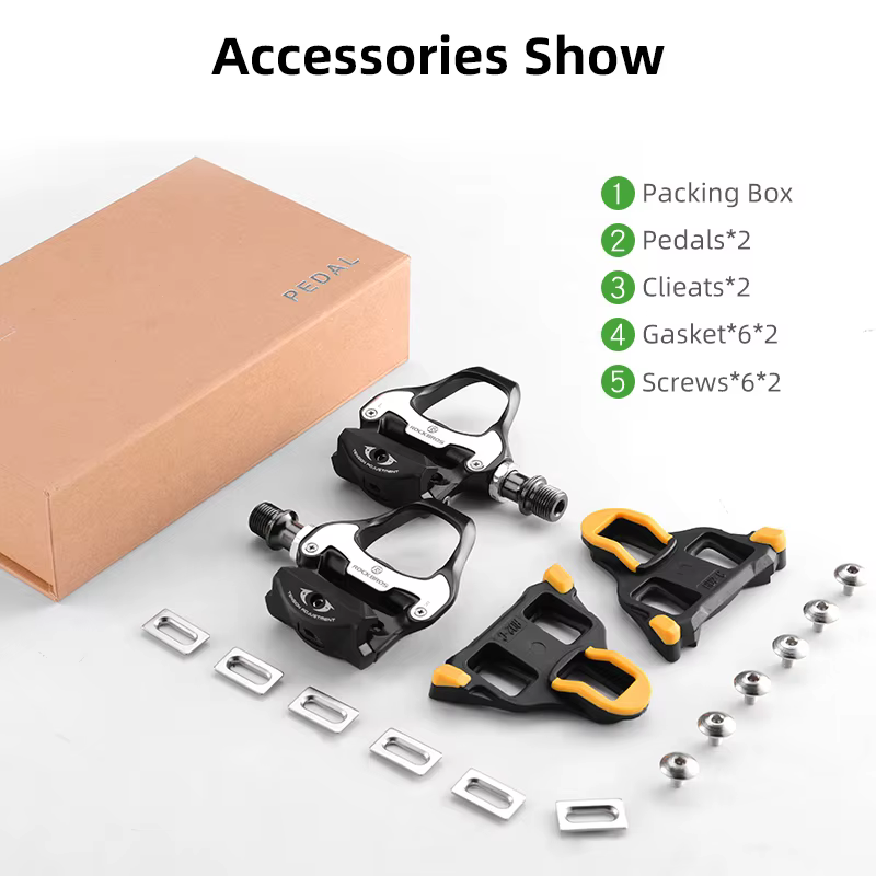 ROCKBROS – pédales autobloquantes pour vélo de route