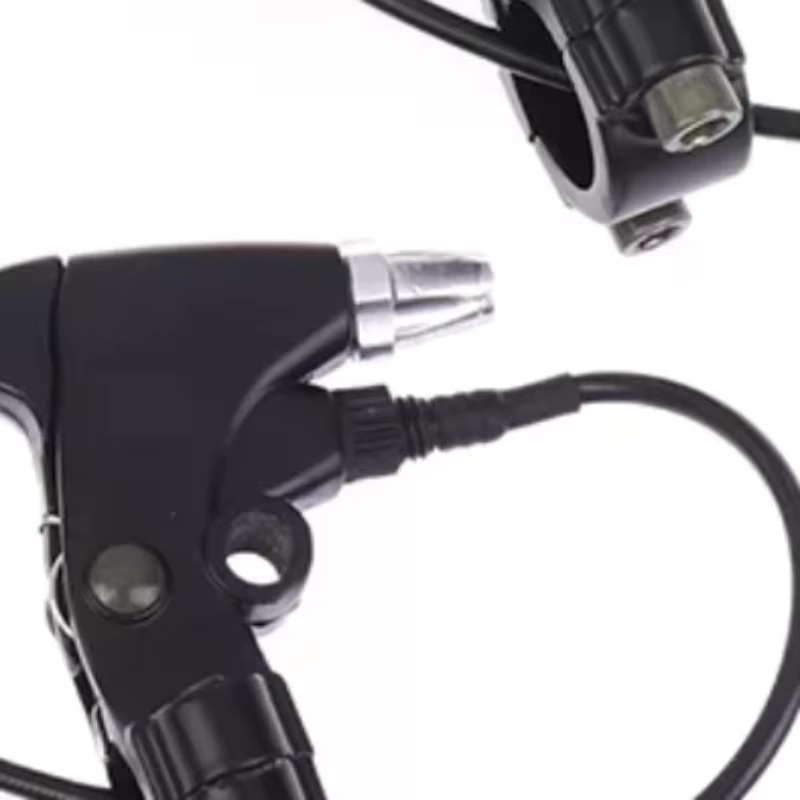 1 paire de leviers de frein arrière de vélo électrique