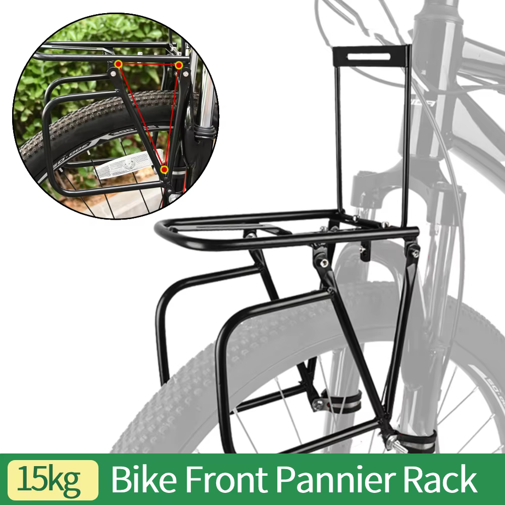 Porte-bagages avant pour vélo de route VTT