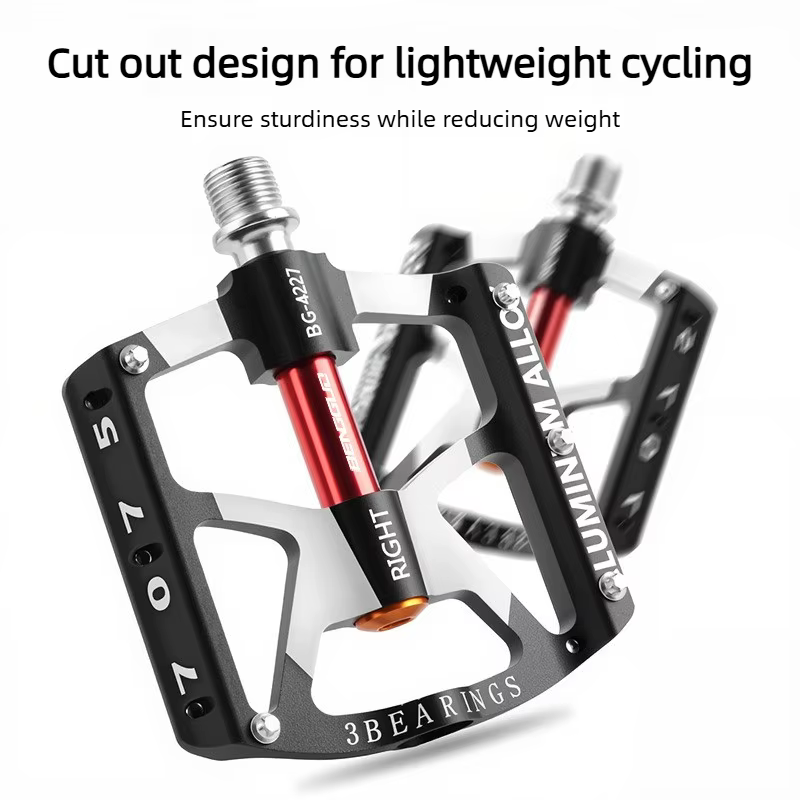 Pédales de vélo à triple roulement