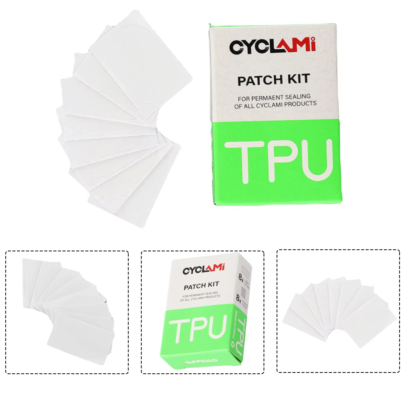 Kit de réparation de crevaison de vélo