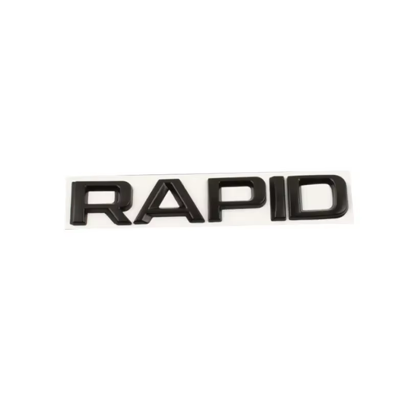 Autocollants de voiture avec logo Skoda pour les modèles 4X4 FABIA KAMIQ KAROQ KODIAQ OCTAVIA RAPID SUPERB YETI, accessoires de modification du coffre pour la série Skoda