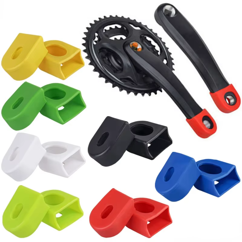Juste de protection en silicone pour pédalier de vélo
