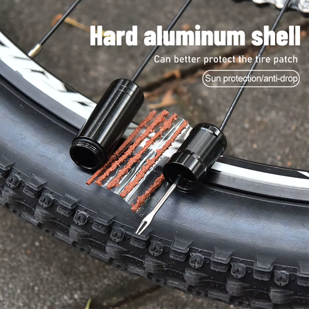 Kit de réparation de pneus sans chambre à air pour vélo rapide