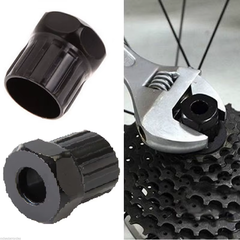 Dissolvant de pignon de roue libre de vélo en acier au carbone
