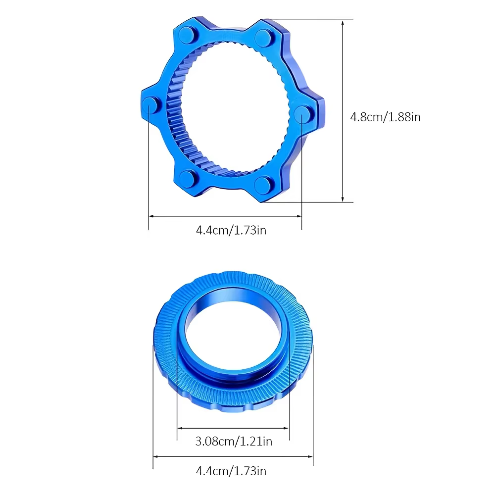 Adaptateur de moyeu de vélo à 6 trous