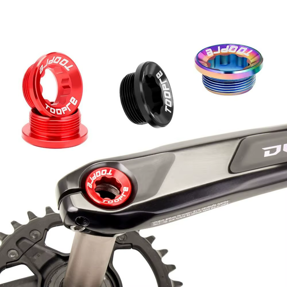 Accessoires de vélo M20x8mm vis bouchon boulon de fixation BB support inférieur manivelles vis vélo manivelle boîtier couvercle manivelle boulon capuchon