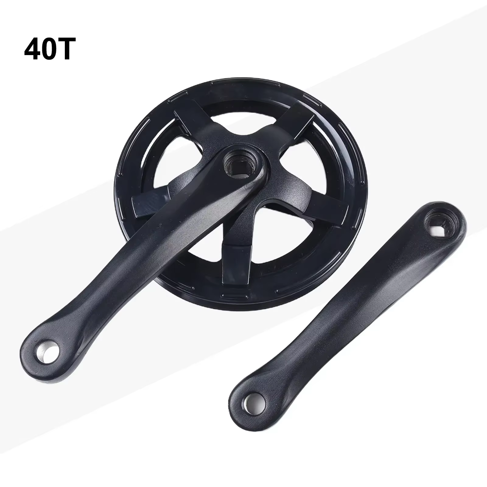 Pédalier noir pour vélo électrique 52T