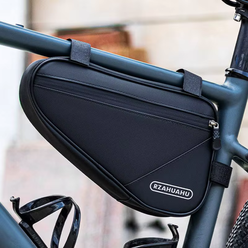 Nouvelle Offre - Sacoche de Vélo Triangulaire Multifonctionnelle à Fixation sur Cadre, Grande Capacité, Organisateur pour Cyclisme et Randonnée 2026