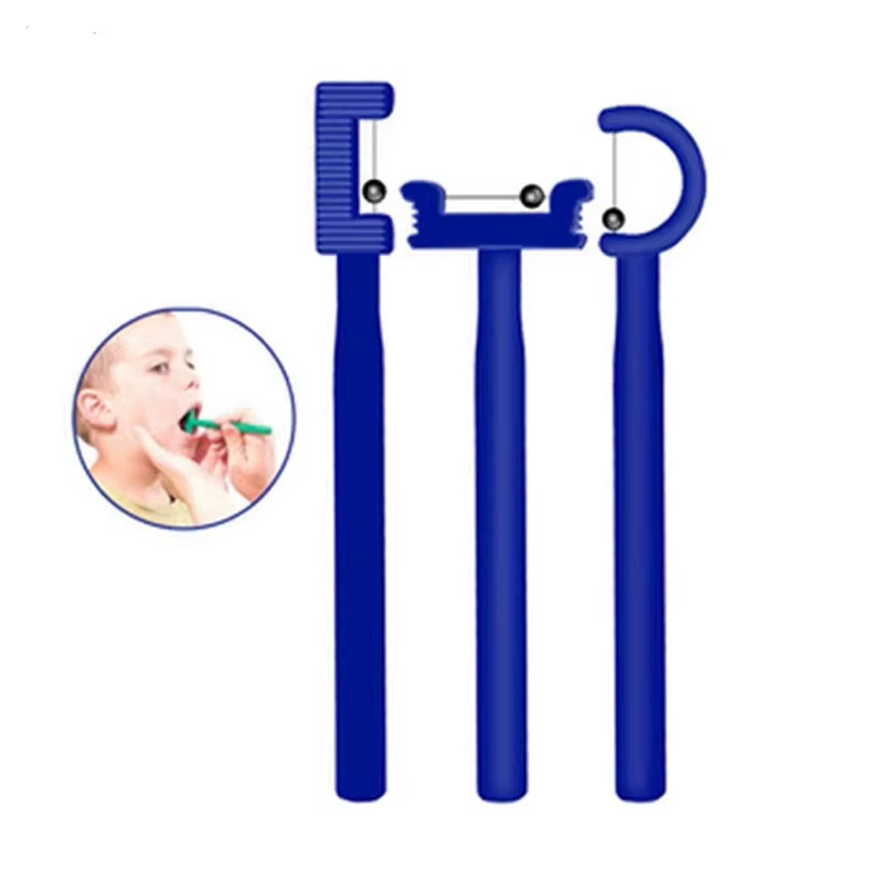 Exercice de soins buccaux à pointe de langue pour enfants, thérapie vocale, autisme, rééducation sensorielle, entraîneur musculaire de la langue buccale, outil de conversation