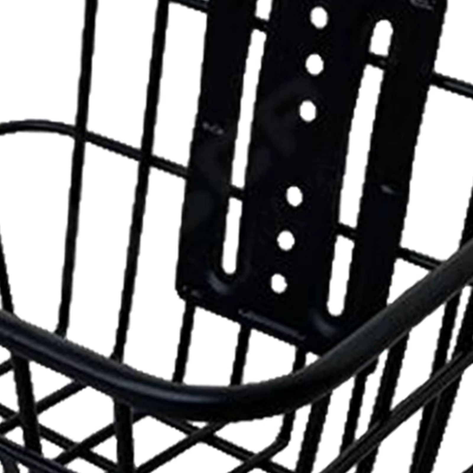 Panier avant en fer durable pour trottinette électrique – Accessoire de rangement pour guidon