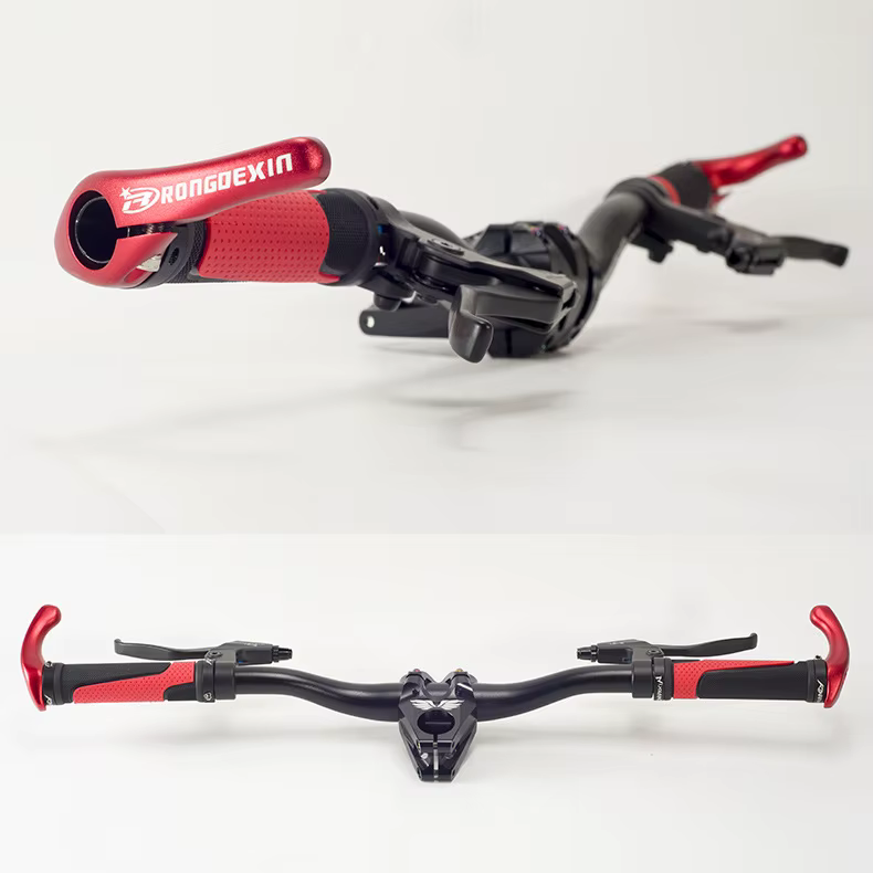 Bicyclette - 2 embouts de guidon anti-usure