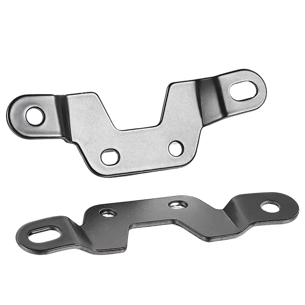 Support de plaque d'immatriculation arrière pour scooter électrique et vélo électrique, cadre long avec vis pour moto